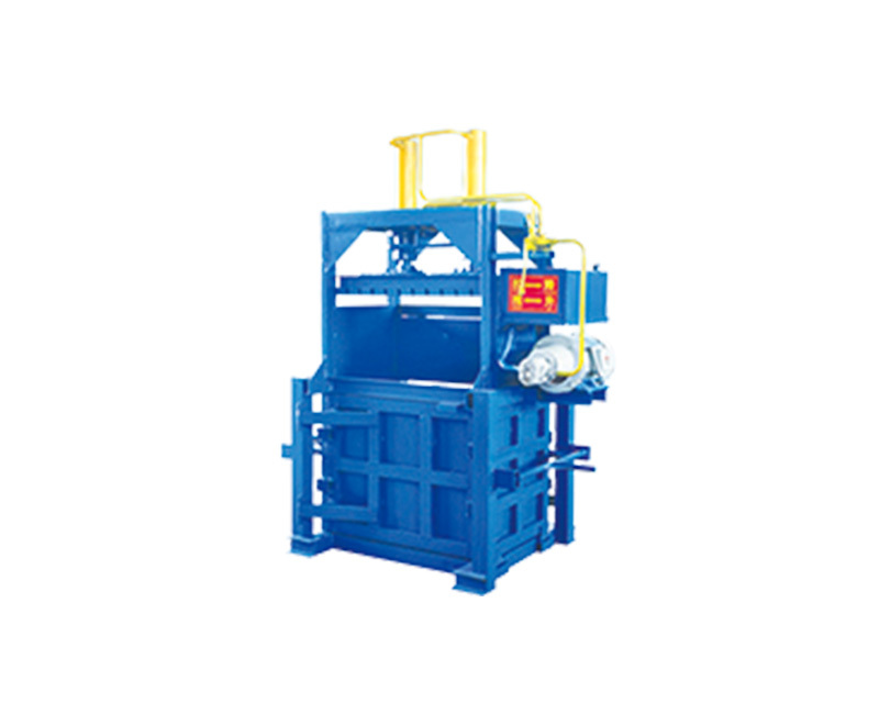 Waste paper baler machine