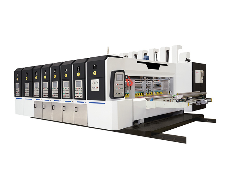 GYKM-A Automatic high speed flexo printer slottler die cutter machine
