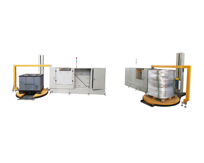 Wrap film packing machine
